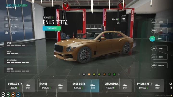 Advanced Vehicle Shop v4