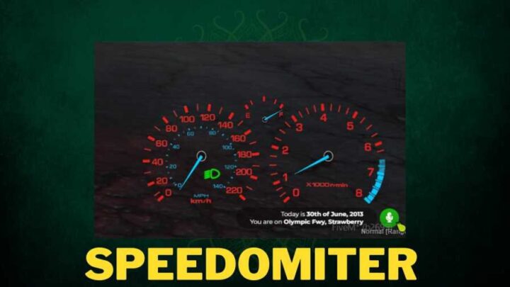 speedometer hud fivem